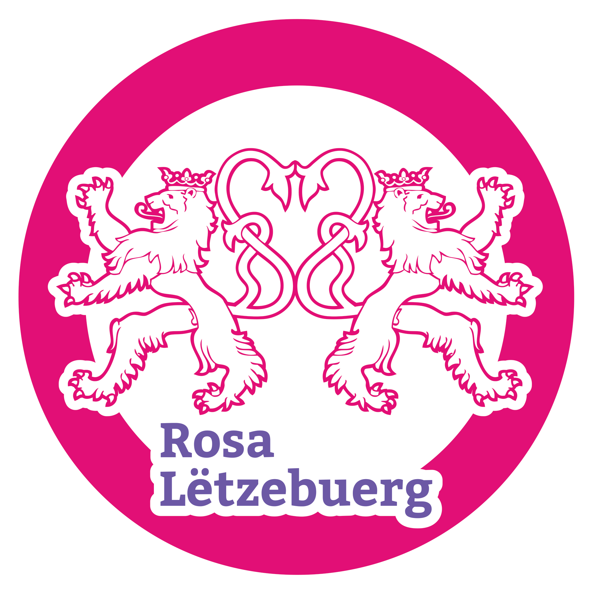 Logo Rosa letzebuerg