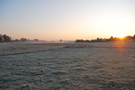 Lever de soleil à Bettembourg