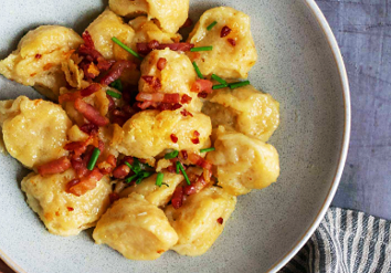 Kniddelen - Les beignets au lard