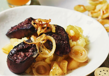 Träipen - Le boudin noir aux oignons